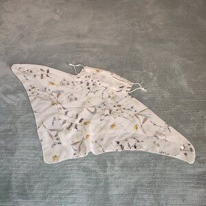 Sun Protection Face and Cleavage Embroidered Breathable Lightweight Summer SPF